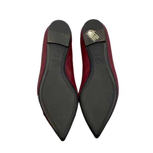 AGL Studded Pointy Toe Moc in Purple Leather - Size 5.5 - Picture 5 of 8